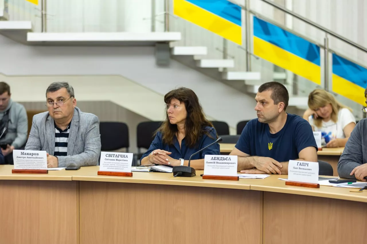 На Дніпропетровщині вперше зібрався Регіональний координаційний штаб з питань ВПО