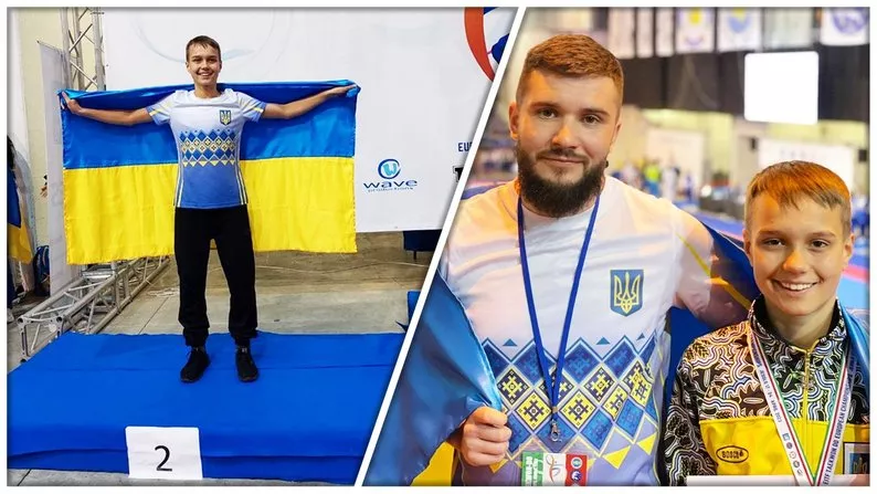 A sixth-grader from Vinnytsia region won silver at the European Taekwondo Championships