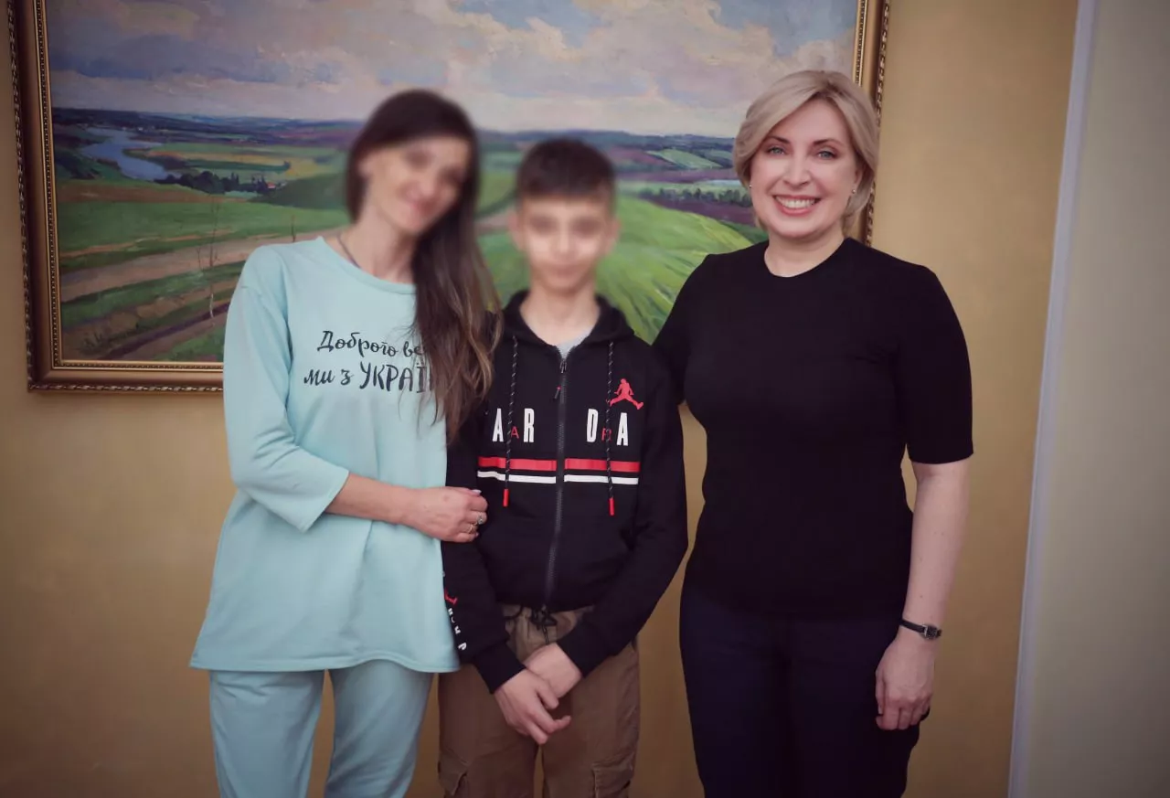 The Story of the happy return of a Ukrainian child