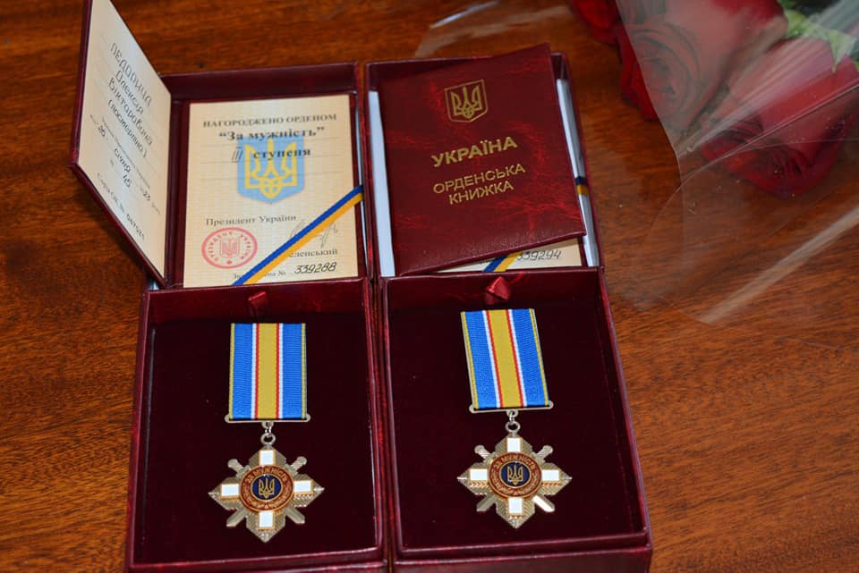 In Poltava Oblast, awards were presented to the relatives of the fallen soldiers