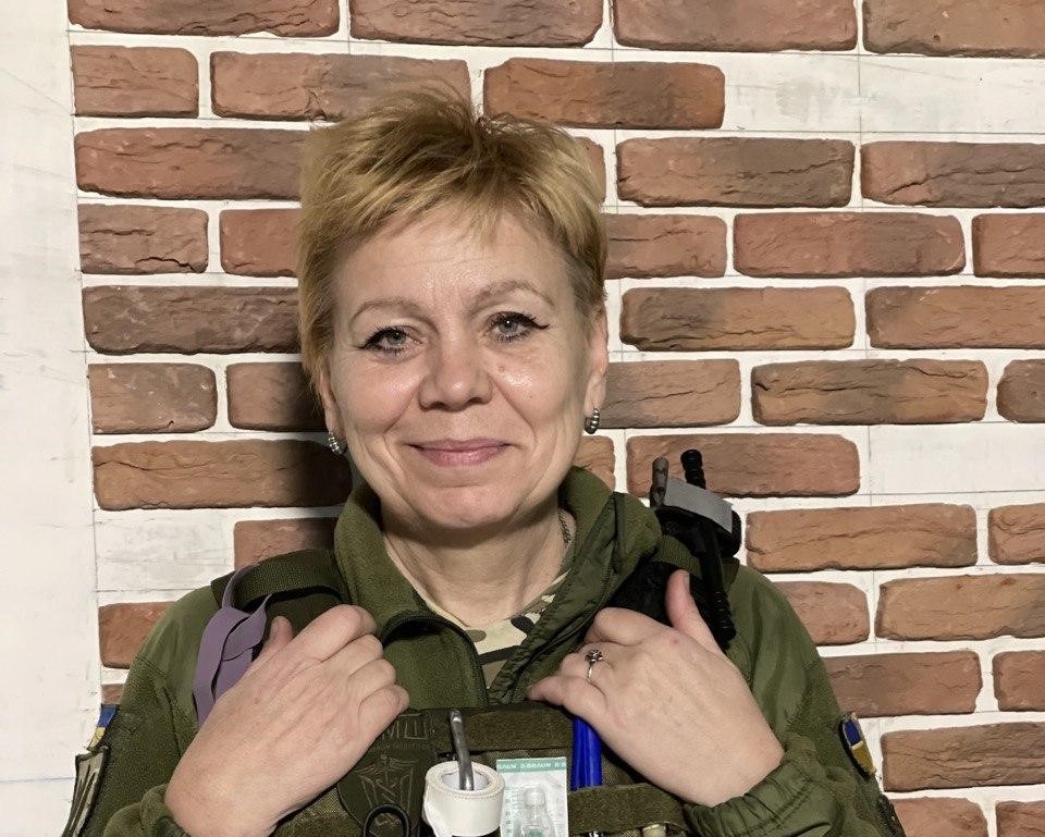 Combat medic from Poltava region, Irina Babych: I