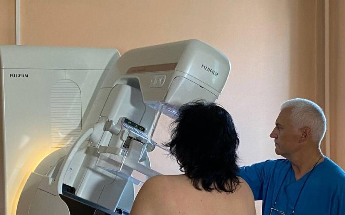 У Вінниці проводять безкоштовно обстеження на новому мамографі