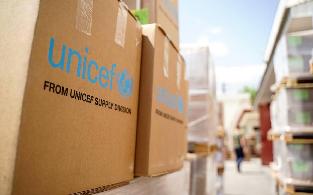 35 pledges for the protection of the health of the Poltava region to take away the Chergovy vartisna humanitarian assistance in the form of UNICEF