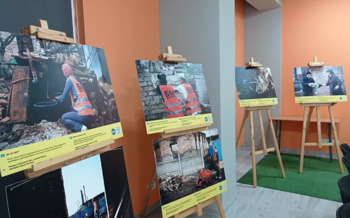 An exhibition of a traveling volunteer photo project opens in Kropyvnytskyi